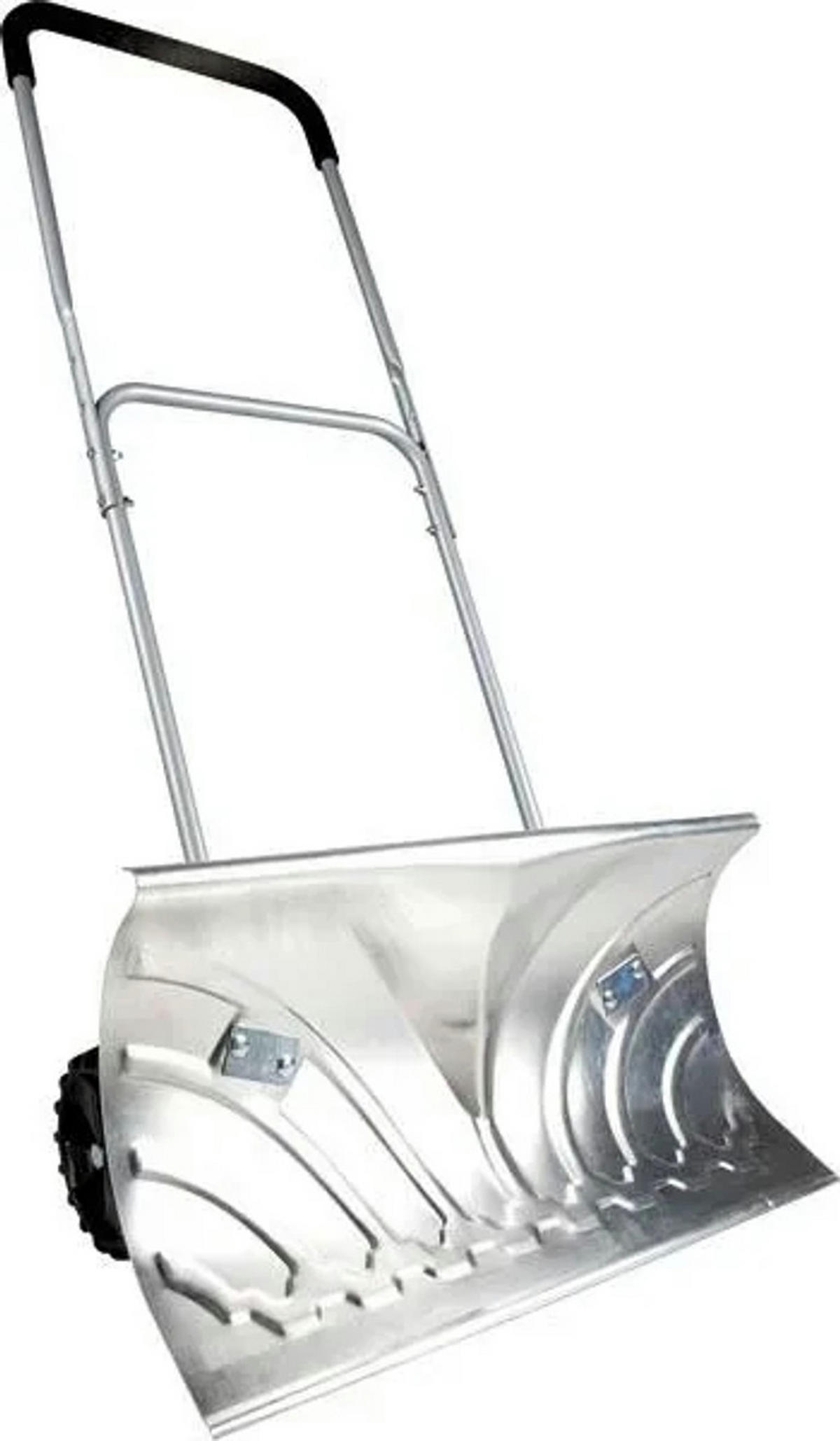 SCHNEESCHIEBER Roll, Aluminium, 660 mm Arbeitsbreite - Silberfarben, Metall (66/32/140cm) - Westfalia