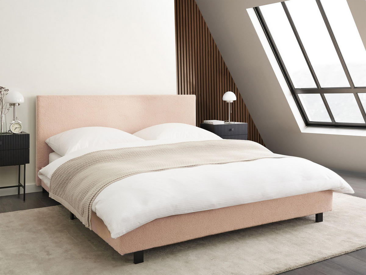 WASSERBETT 160x200 cm Beige Albi - Beige, Textil (160/200cm) - Beliani
