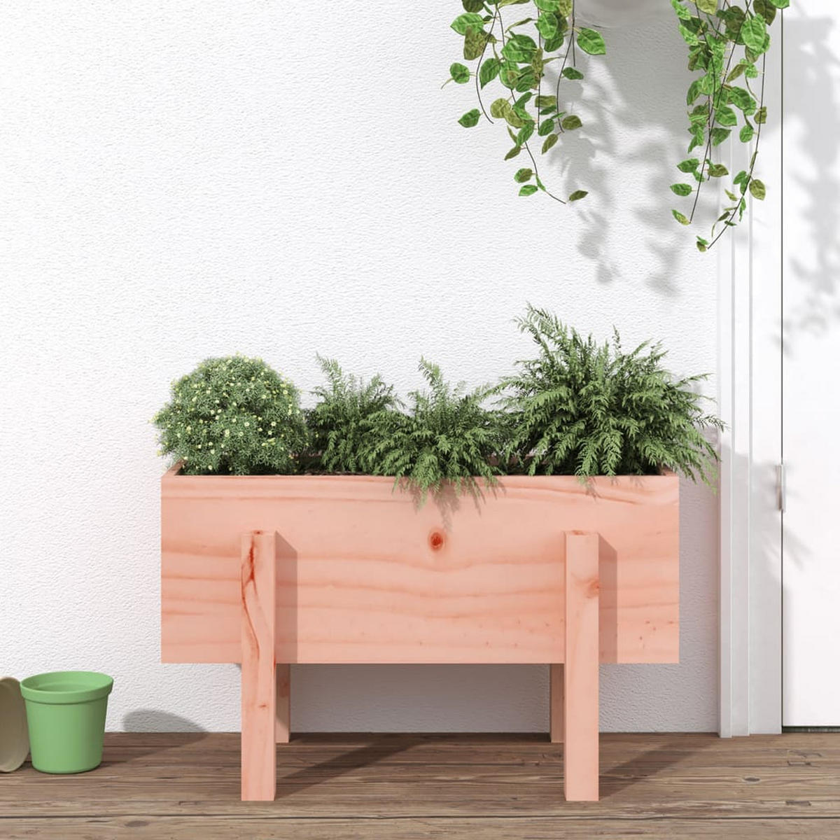 PFLANZKÜBEL 62x30x38 cm Massivholz Douglasie - Rotbraun, Holz (62/38/30cm)