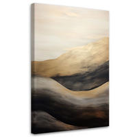 KUNSTDRUCK Gold 70/100 cm - Goldfarben, Textil (70/100cm) - KUNSTLOFT