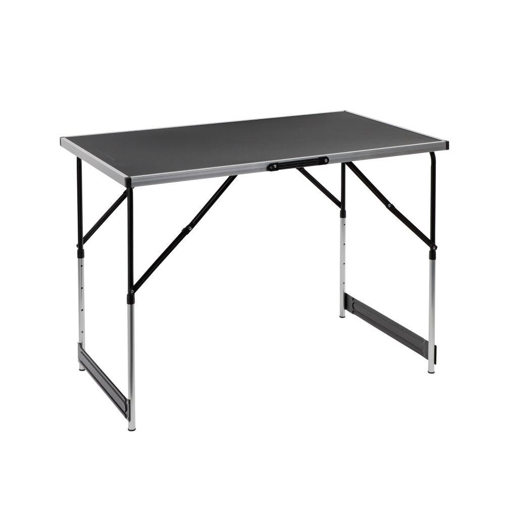 UNIVERSALTISCH, Campingtisch, Maße 100 x 60 cm - Transparent, Metall (100/60/60cm)