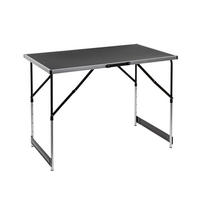 UNIVERSALTISCH, Campingtisch, Maße 100 x 60 cm - Transparent, Metall (100/60/60cm)