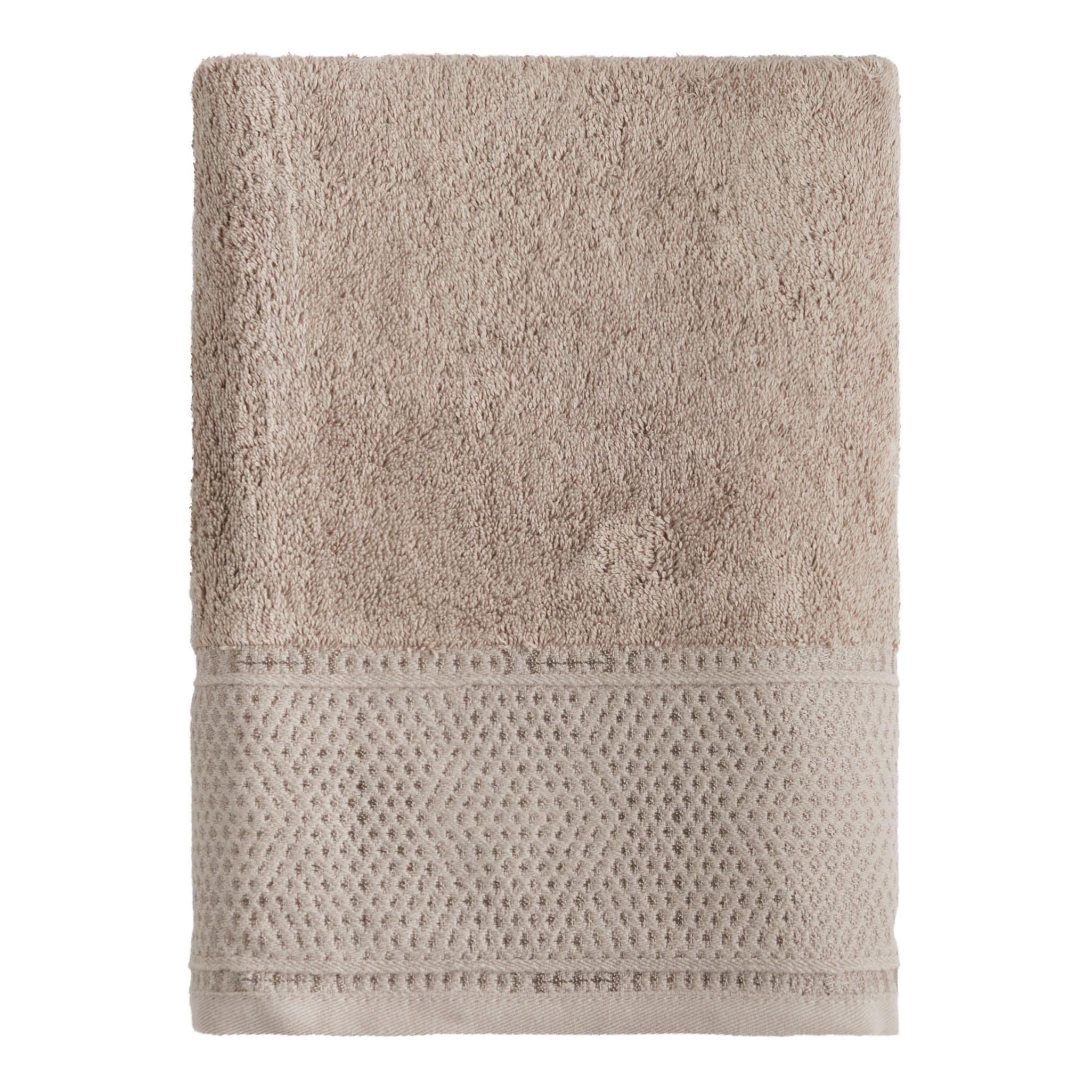 HANDTUCH Destello - Hellbraun, Textil (70/130cm) - home&you