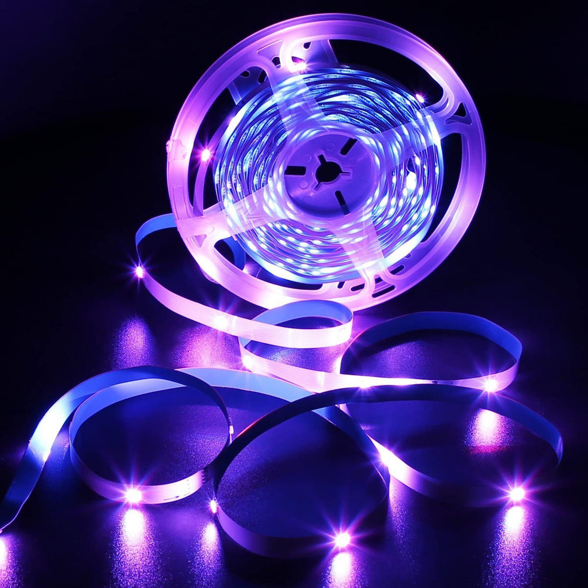 LED-STRIPE Bailey II 15m - Transparent, Kunststoff (15/1/1cm) - Nettlife