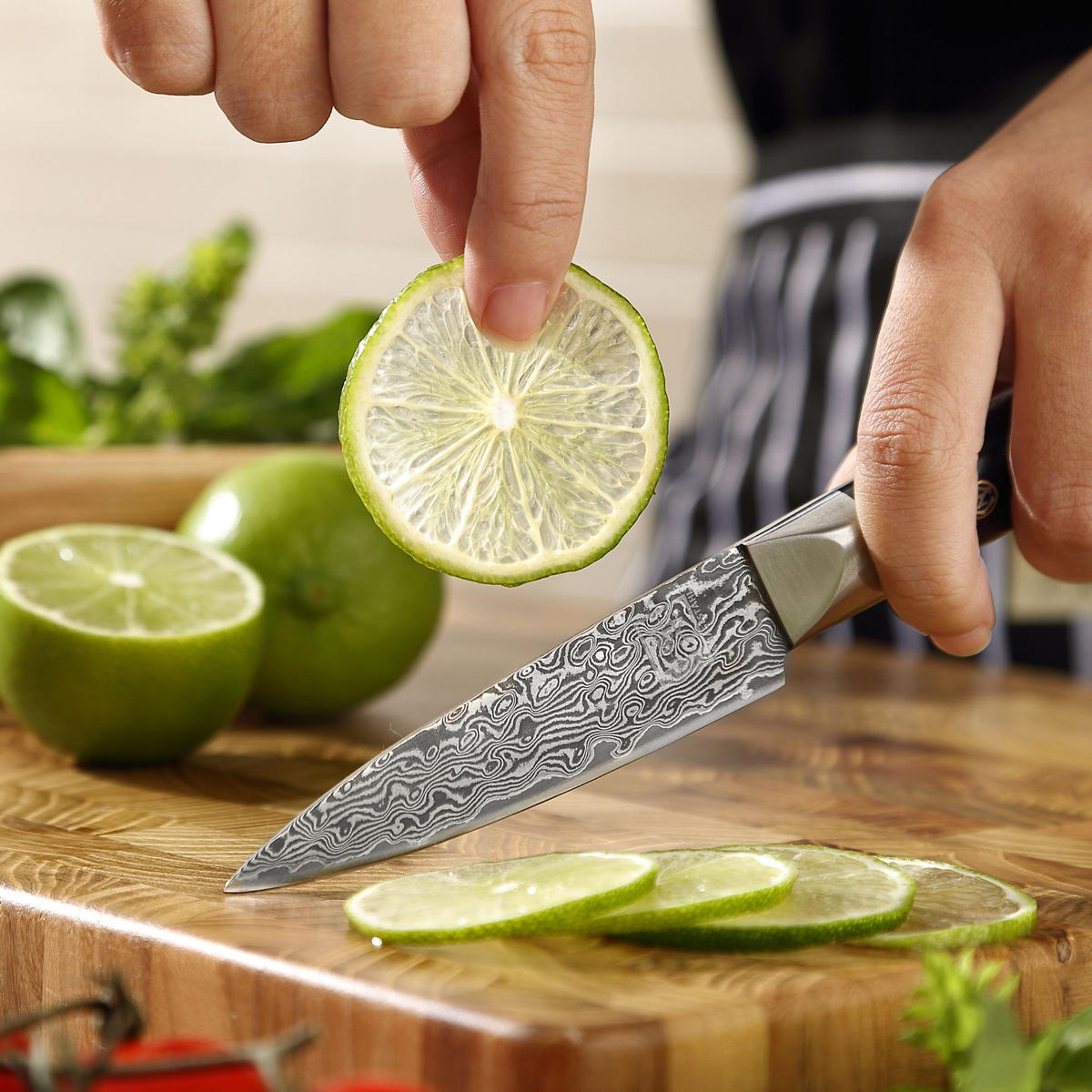 OFFICEMESSER 9 cm - Schwarz, Holz/Metall (20cm) - Zayiko