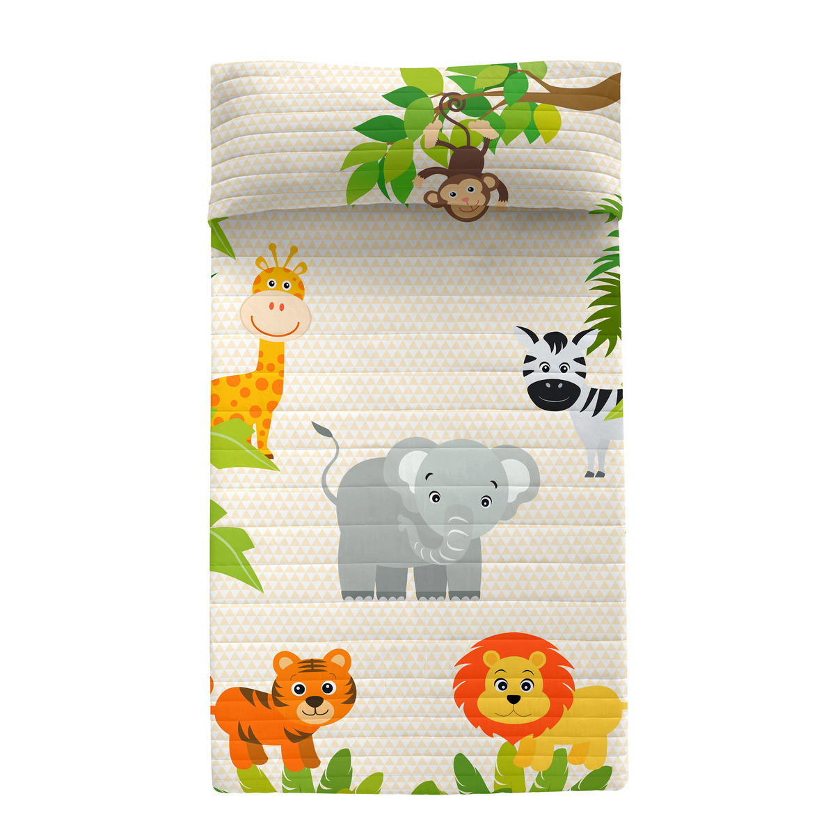 TAGESDECKE wild 180x260 cm (bett 80/90/105) mehrfarbig - Multicolor, Textil (180/260cm) - Happy Friday