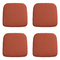 SITZKISSEN Panama 48/48 cm 4er-Set - Rot, Textil (48/5/48cm) - Madison