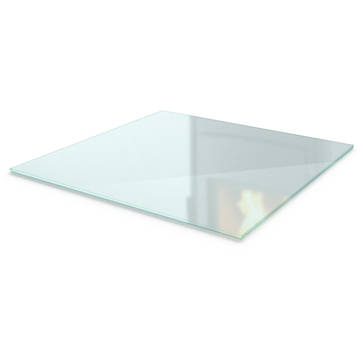 TULUP SKLENĚNÁ PODLOŽKA pod kamna 60x60 cm – mléčné sklo