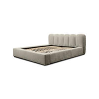 POLSTERBETT schenilen Struktur Ranera 160x200 cm, Braun - Braun, Textil (160/200cm) - Fedve