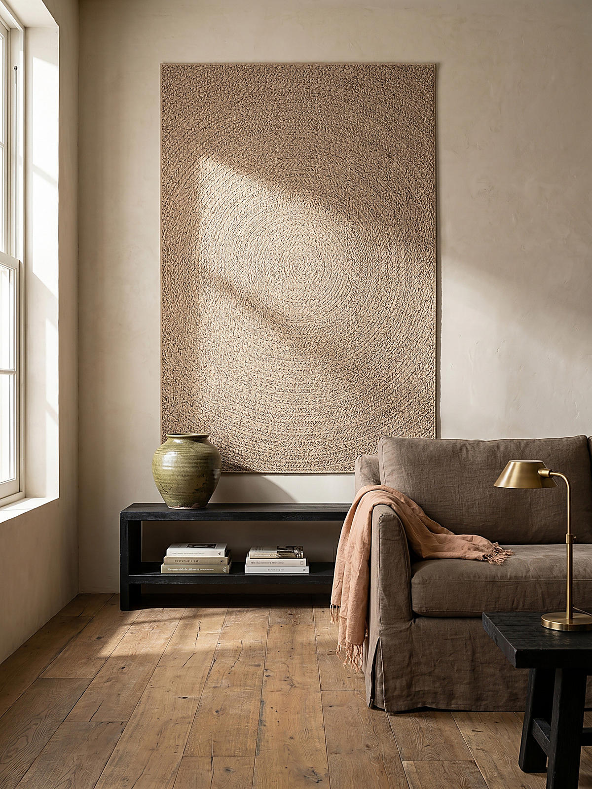 FLACHWEBTEPPICH Berber CORDEV Polypropylen Natur 160 x 230 cm - Beige, Textil (160/230cm) - KADIMA DESIGN