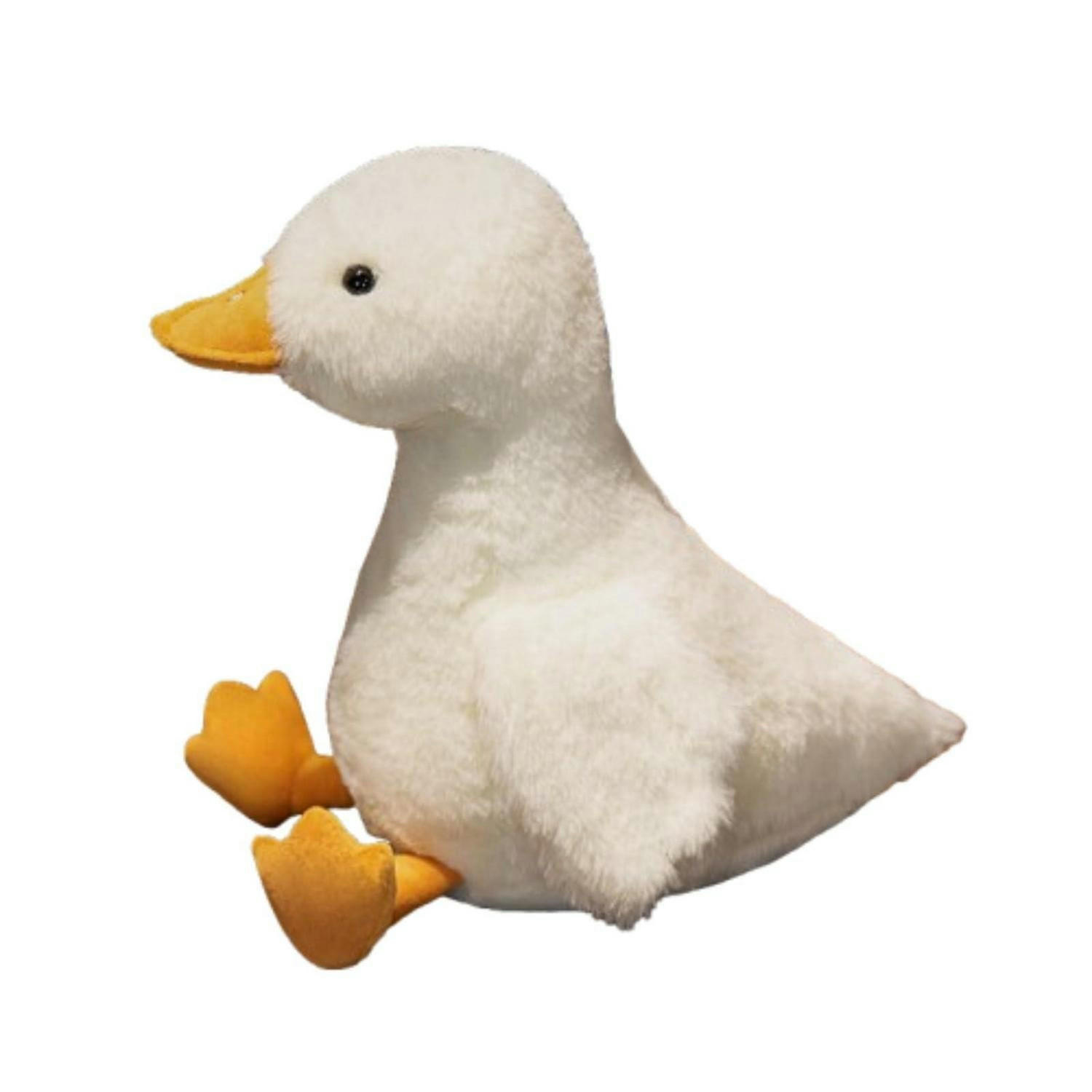 KUSCHELTIER Ente 35 cm Weiß - Weiß, Textil (10/25cm)