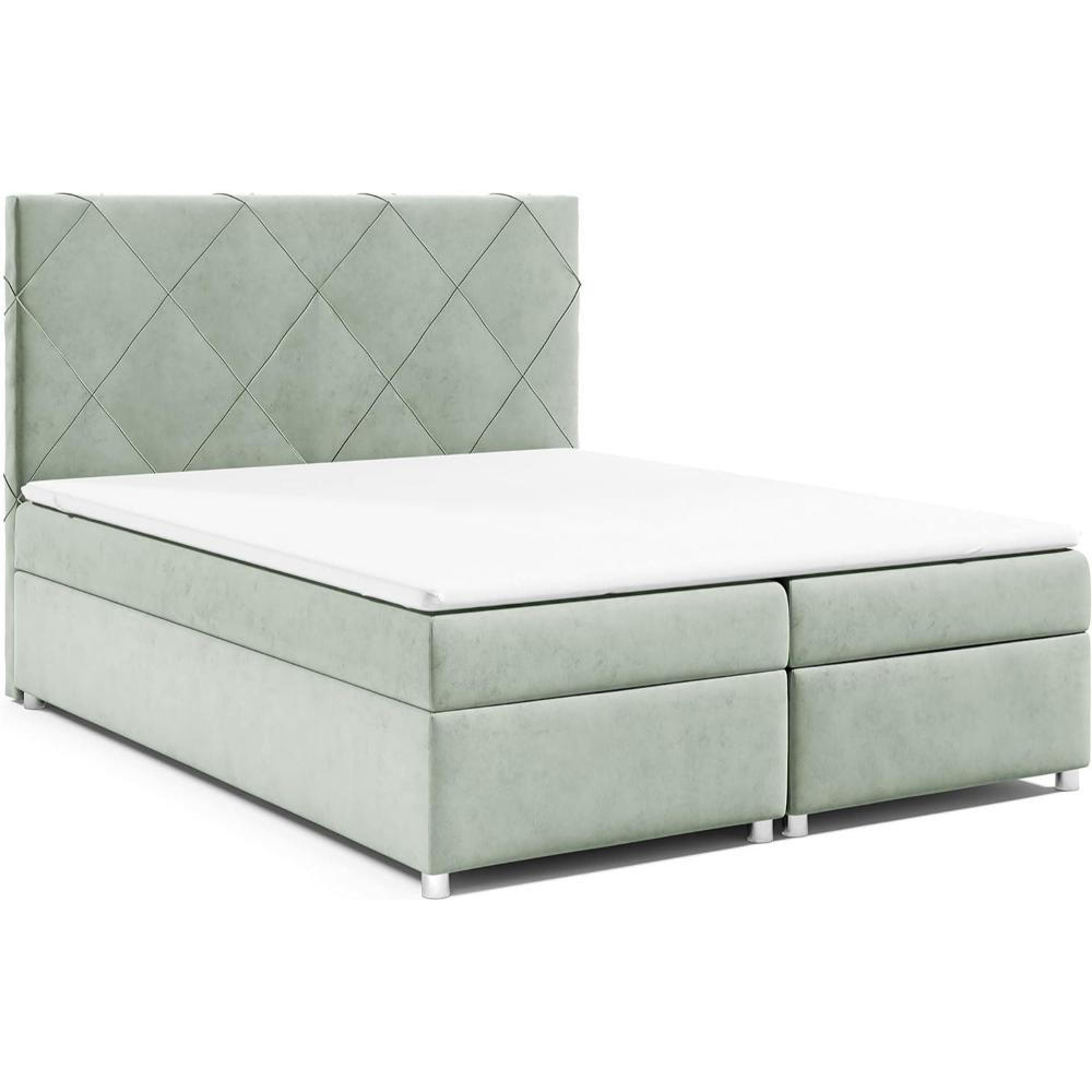 Best For Home Boxbett Mintgrün 180x200 cm