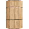 KLEIDERSCHRANK Eiche Craft 235/100/50 - Eiche San Remo, Holzwerkstoff (100/235/50cm) - RAUMHIRSCH FURNITURE