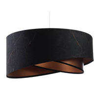 HÄNGELEUCHTE Kupfer 50/23 cm - Kupferfarben, Kunststoff (50/1/23cm) - ONZENO