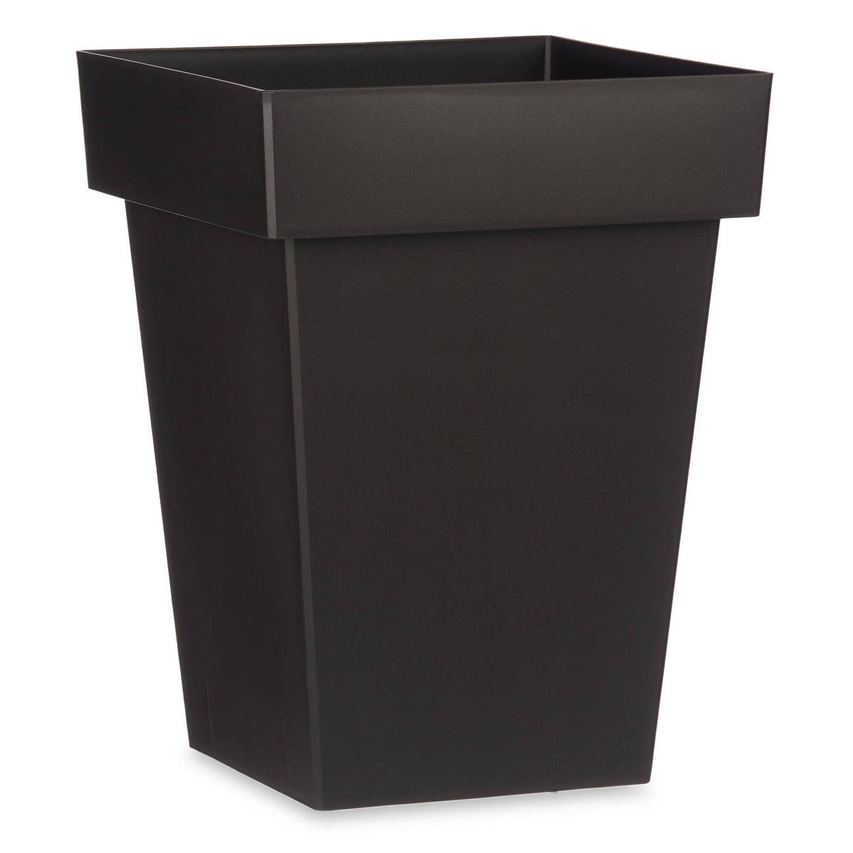BLUMENTOPF Selbstbewässernd Kunststoff Quadratisch - Anthrazit, Kunststoff (37/51cm)