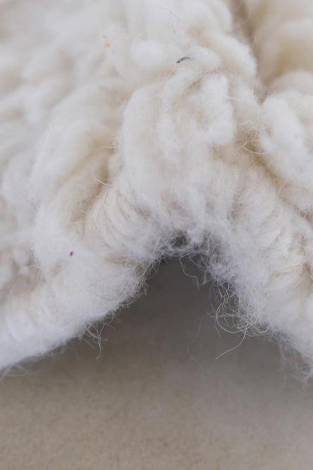 BERBERTEPPICH aus reiner Wolle 161x 228 cm - Weiß, Naturmaterialien (161/228cm) - AFK Living