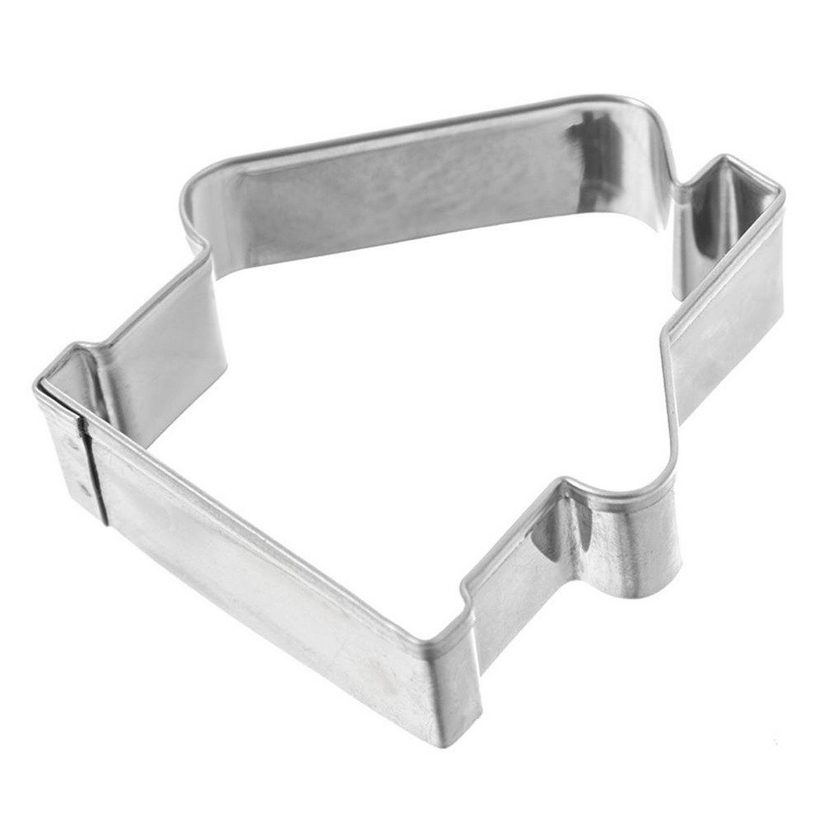 AUSSTECHFORM Häuschen 5,5 cm Silber - Silberfarben, Metall (5/1.5/5.5cm) - Orion 