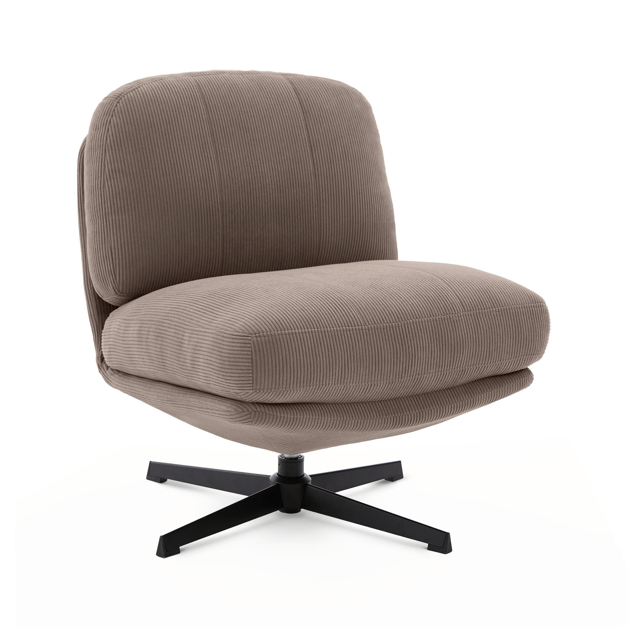 Sicaan Drehsessel Taupe 67x80x78 cm