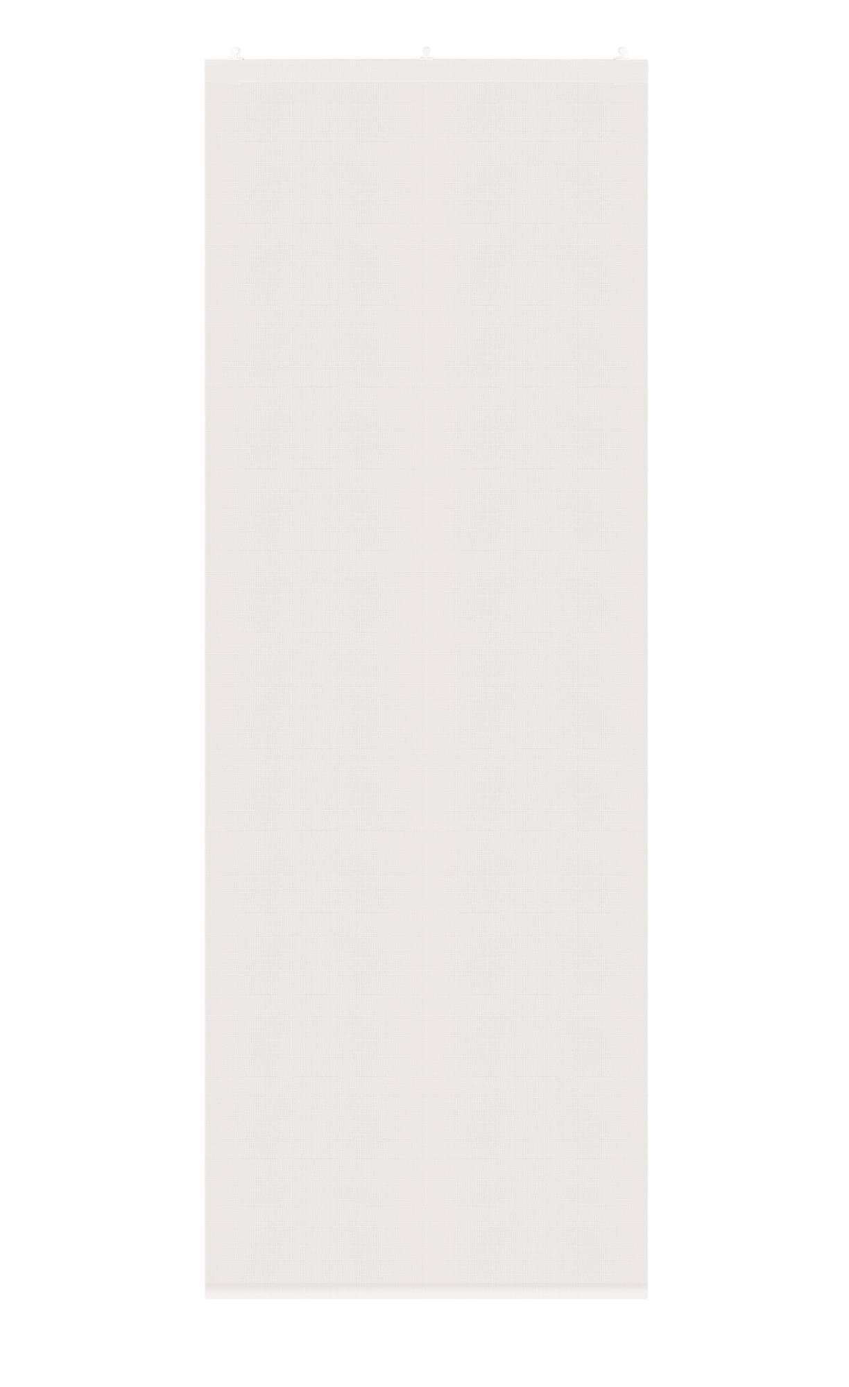 Gardinenbox Schiebegardine Weiß 60x245 cm