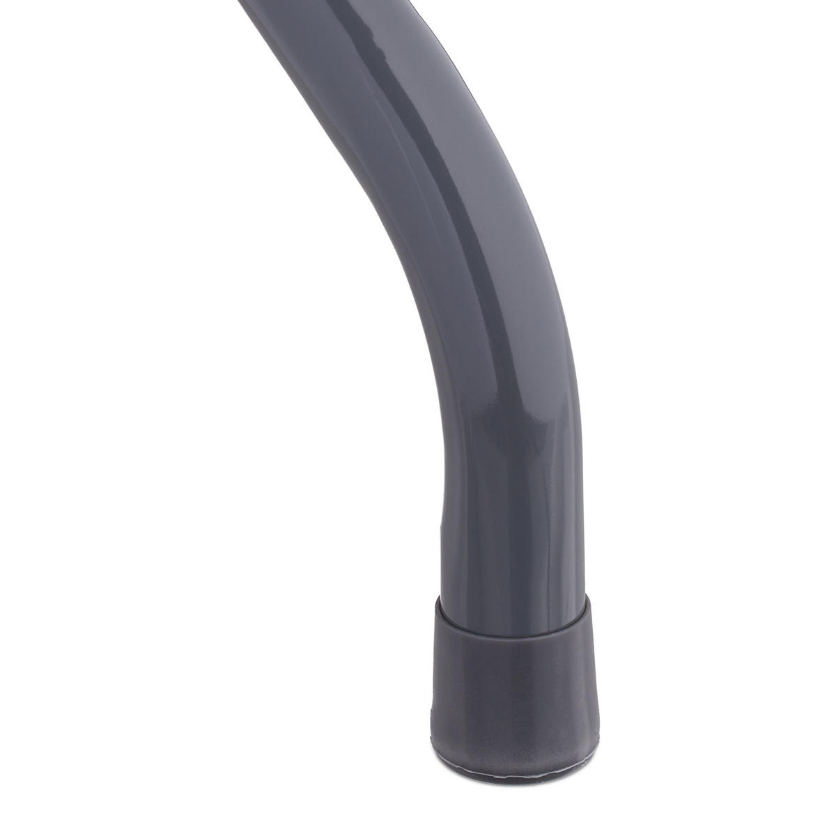 GARTENTISCH - Grau, Kunststoff/Metall (61/61/75cm) - Relaxdays