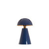 TISCHLAMPE Surrina Blau Ø26/41 cm - Blau, Metall (26/26/41cm) - Light & Living