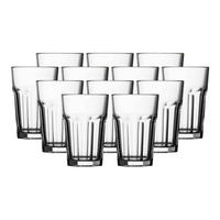LONGDRINKGLÄSER Casablanca transparent 415 ml 12er Set - Transparent, Glas (415L) - Pasabahce