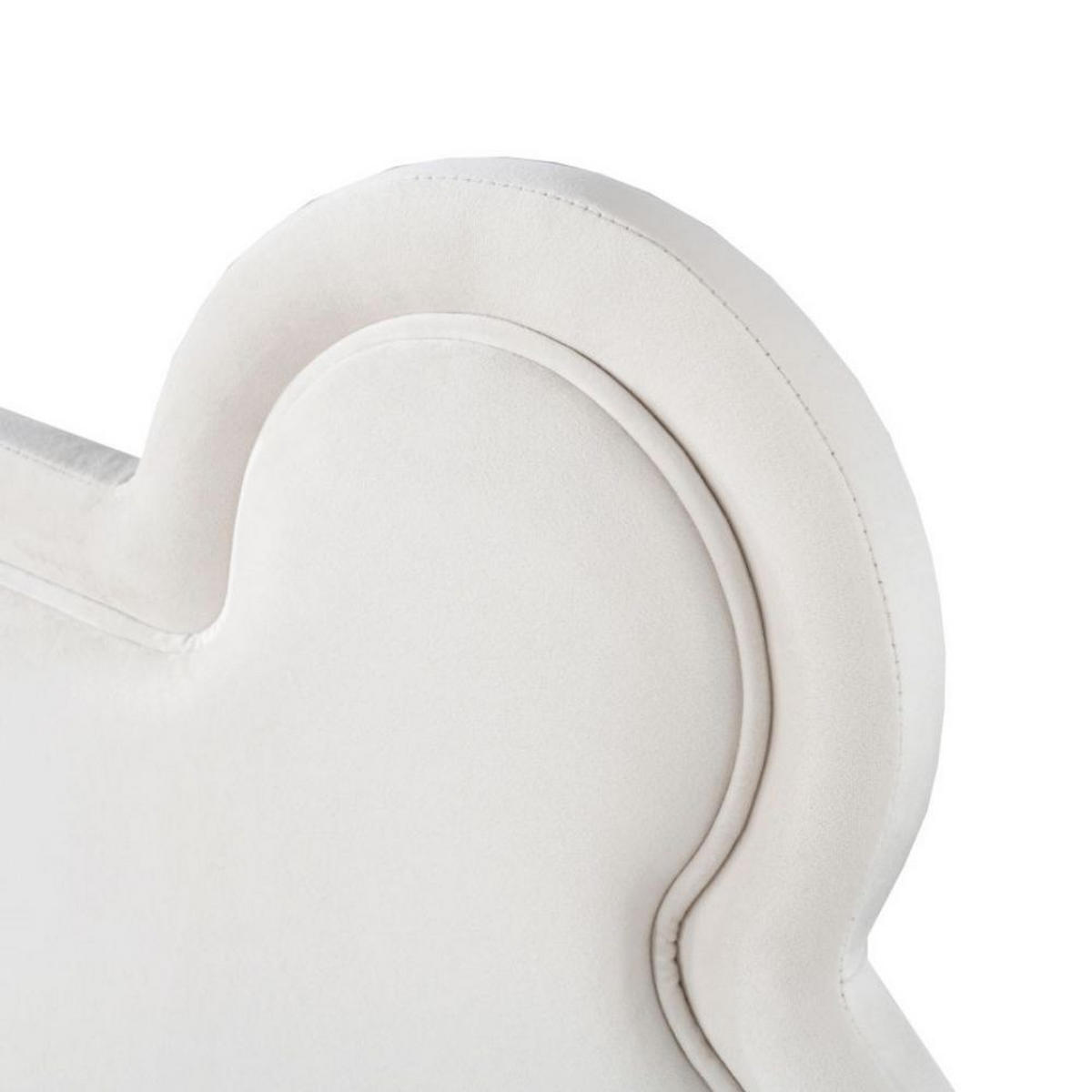 KINDERBETT 140/200 cm in Weiße mit Bärenform - Weiß, Holz/Textil (140/200cm) - KOMHTOM