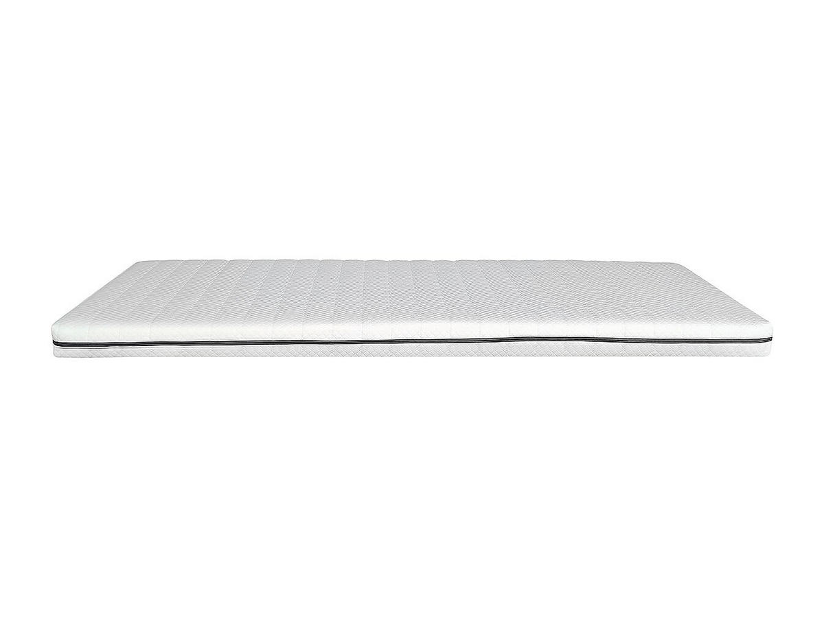 STANDARDMATRATZE - 1 Person - stoff - weiß Nasus - Weiß, Textil (80/200cm) - Vente-Unique