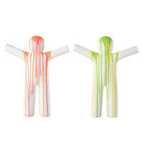 FIGUR P'TIT MAURICE TROPFEND - Polyresin - Multi - Multicolor, Glas/Naturmaterialien (7.5/41.5/33.5cm) - J-Line