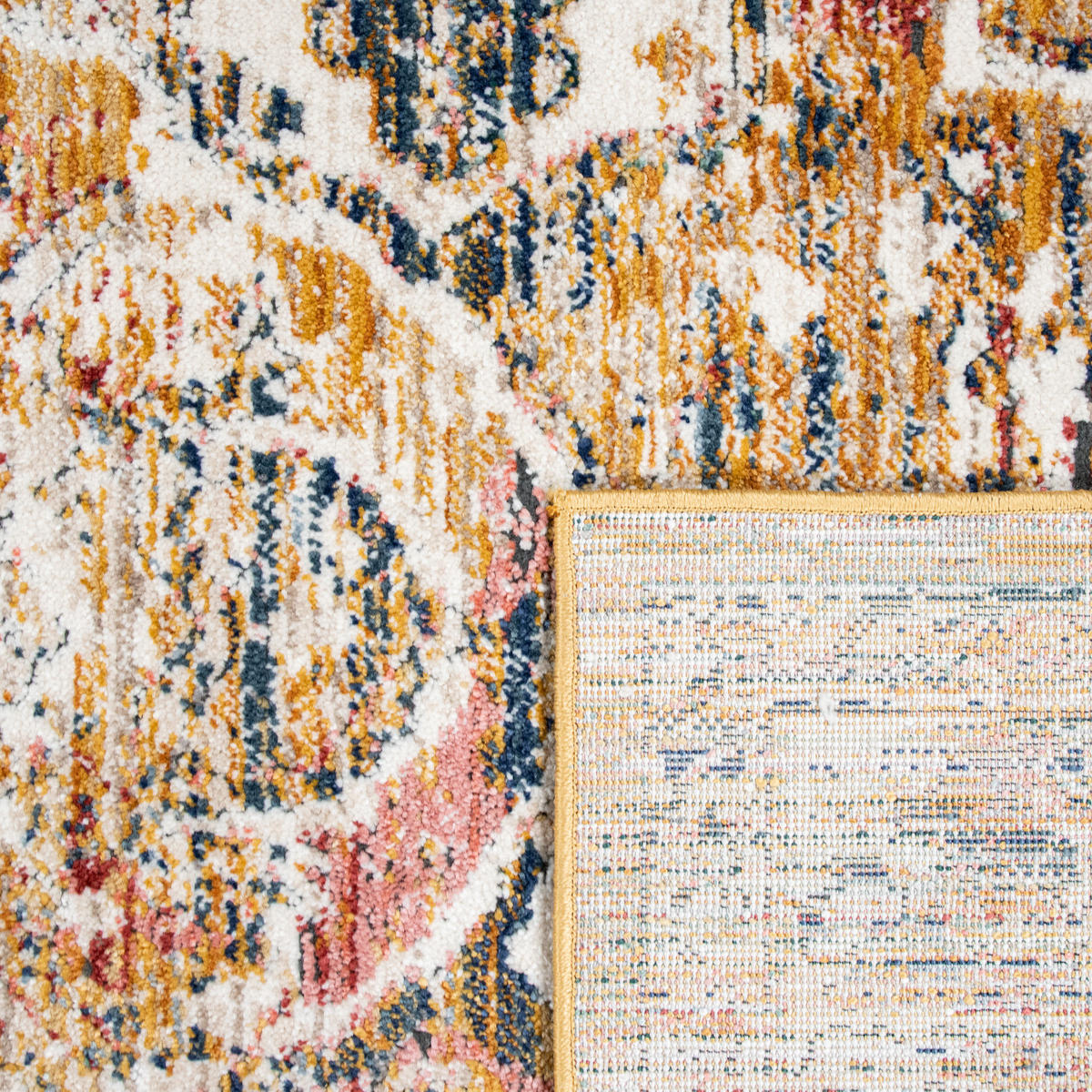 KURZFLORTEPPICH 120/170 cm Herbete 734 - Gelb, Textil (120/170cm) - Paco Home