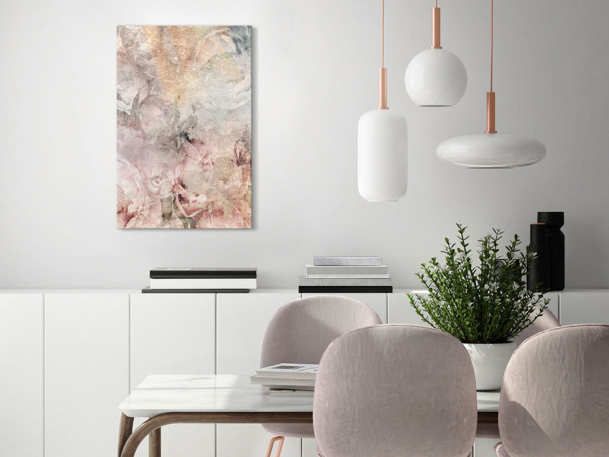 KUNSTDRUCK Grau 60/90 cm - Braun/Grau, Textil (60/90cm) - KUNSTLOFT