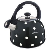 WASSERKESSEL Schwarz 24/20/24 cm KH1051 - Schwarz, Metall (24cm) - Kinghoff 