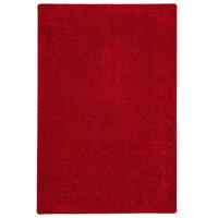 HOCHFLOR LANGFLOR TEPPICH COTTAGE - Rot, Textil (160/200cm) - Snapstyle