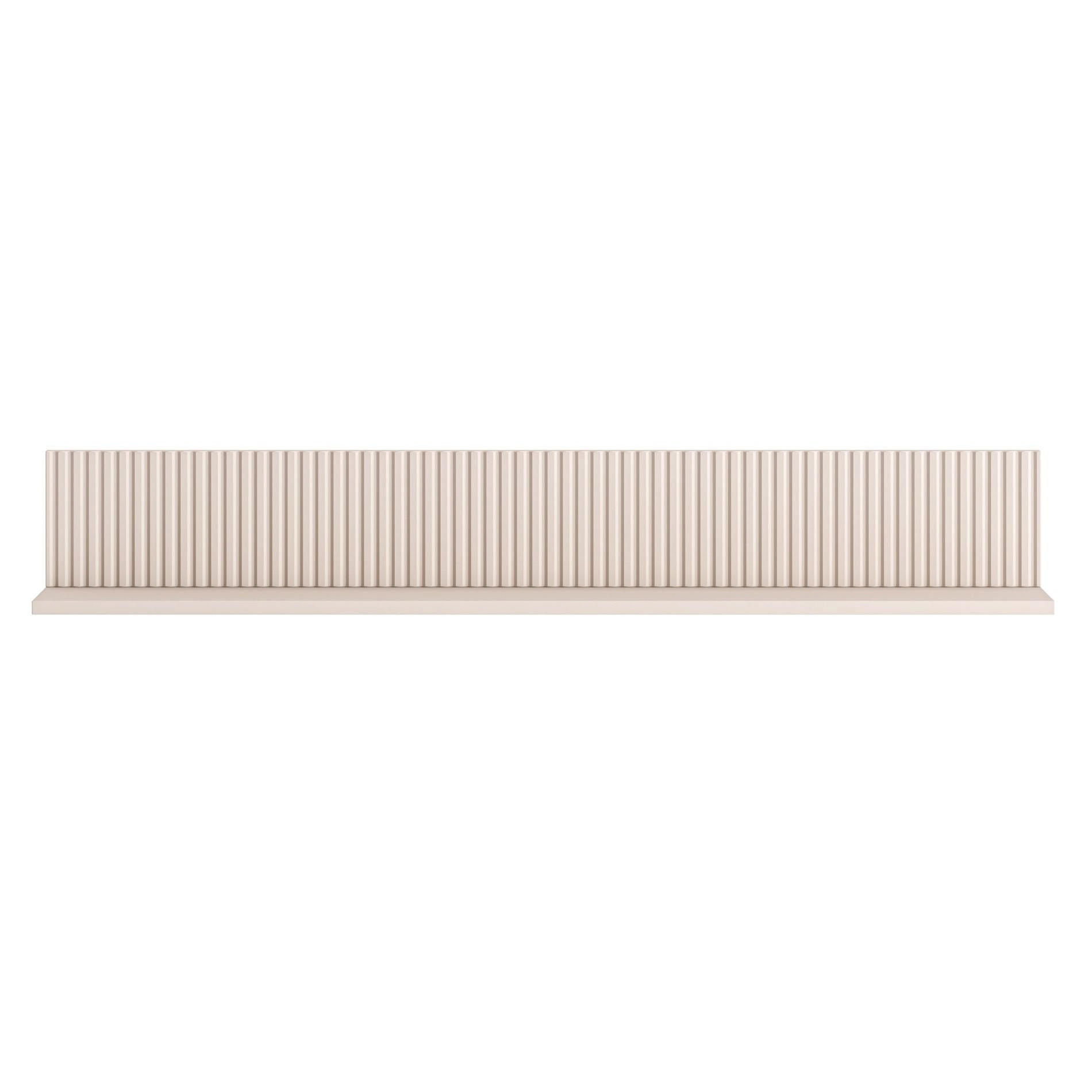 WANDREGAL Dunea Kaschmirgrau 120 cm - Taupe, Holzwerkstoff (120/18/20cm) - Selsey