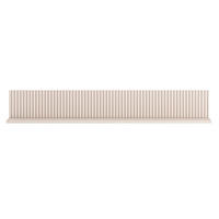 WANDREGAL Dunea Kaschmirgrau 120 cm - Taupe, Holzwerkstoff (120/18/20cm) - Selsey