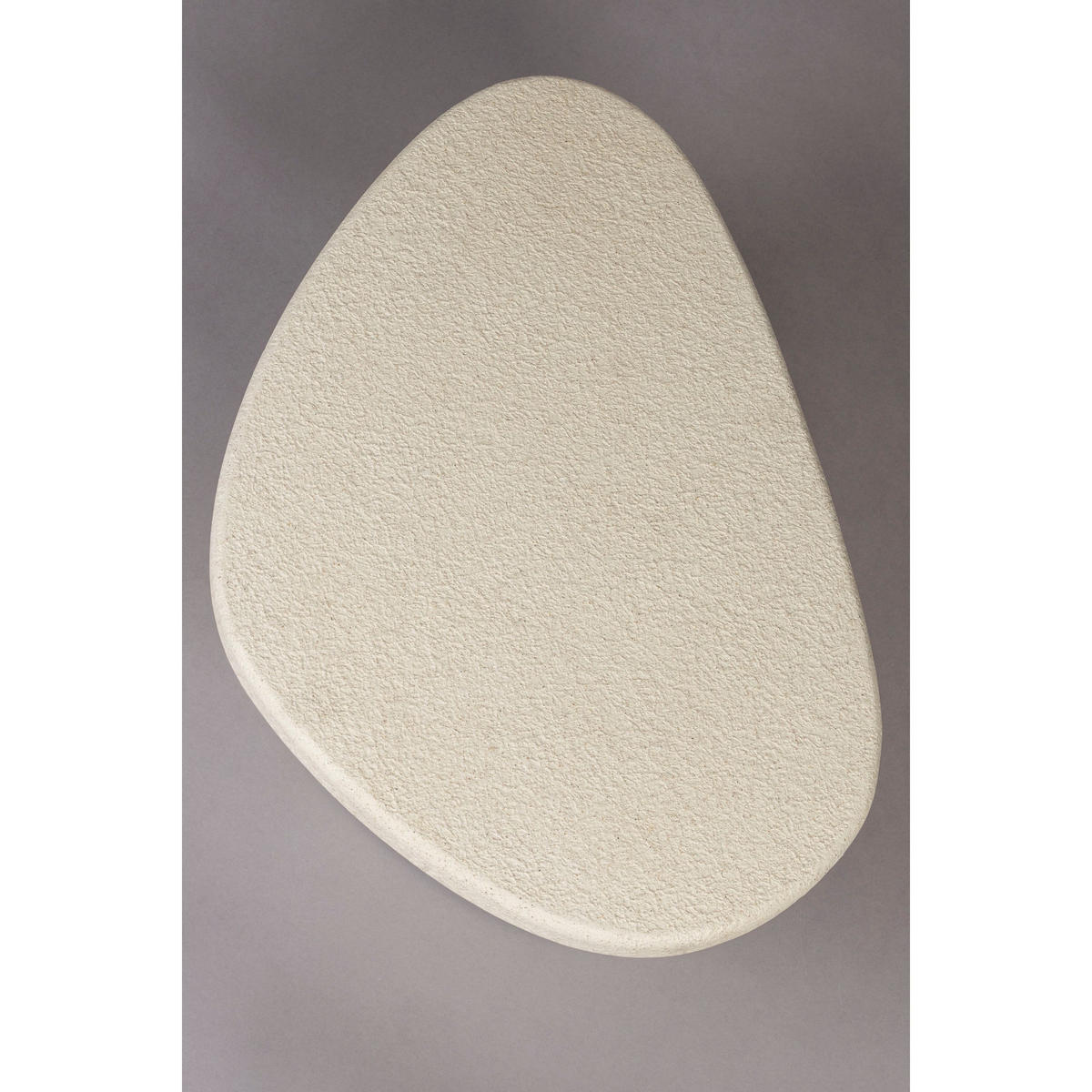COUCHTISCH Veda Recycelt Beige - Beige, Stein (74/49/28cm) - Dutchbone
