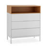 KOMMODE 80/95/40 Nieve Weiß - Weiß, Holzwerkstoff (80/95/40cm) - VS Venta-stock