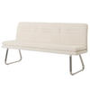 SITZBANK Cremeweiß - Weiß, Textil (180/93/58cm) - MCW