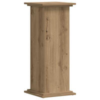 PFLANZENSTÄNDER Artisan-Eiche 33/33/80 Cm Holzwerkstoff - Braun, Holzwerkstoff (33/80/33cm) - vidaXL