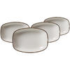 SUPPENTELLER Casa beige 23,5 x 16 cm 4er Set - Beige, Keramik (23.5cm) - Ritzenhoff Breker