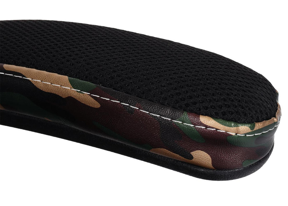 DREHSTUHL HxBxT 116x62x57cm Sitzhöhe 46cm ergonomisch verstellbare Armlehne Kunstleder Camouflage-Schwarz - Schwarz, Kunststoff (62/116/57cm) - PROREGAL