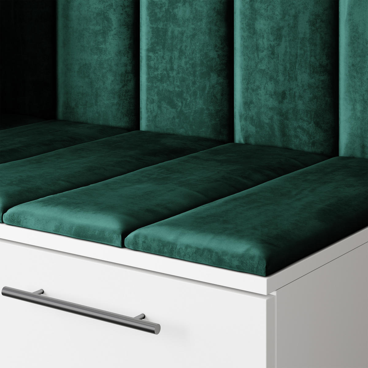 GARDEROBENSCHRANK REMA 180/240/60 cm Modern Garderobe-Set Eiche Wotan - Eiche Wotan/Schwarz, Holzwerkstoff (180/240/60cm) - MASSENO