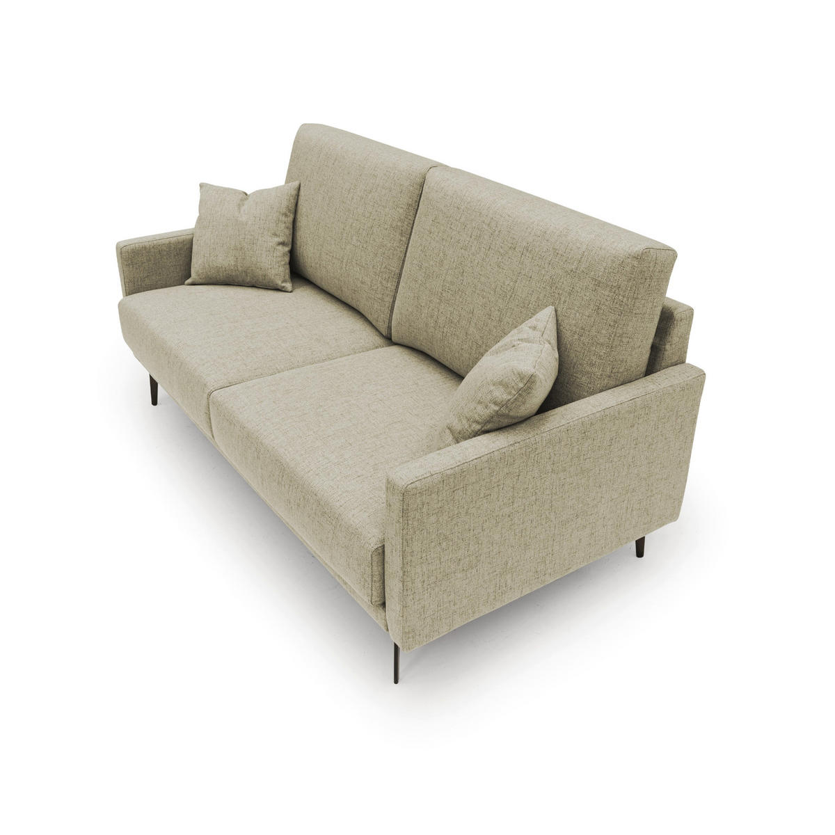 LINEARSOFA Saturno - Braun, Textil (180/94/90cm) - Divani.store