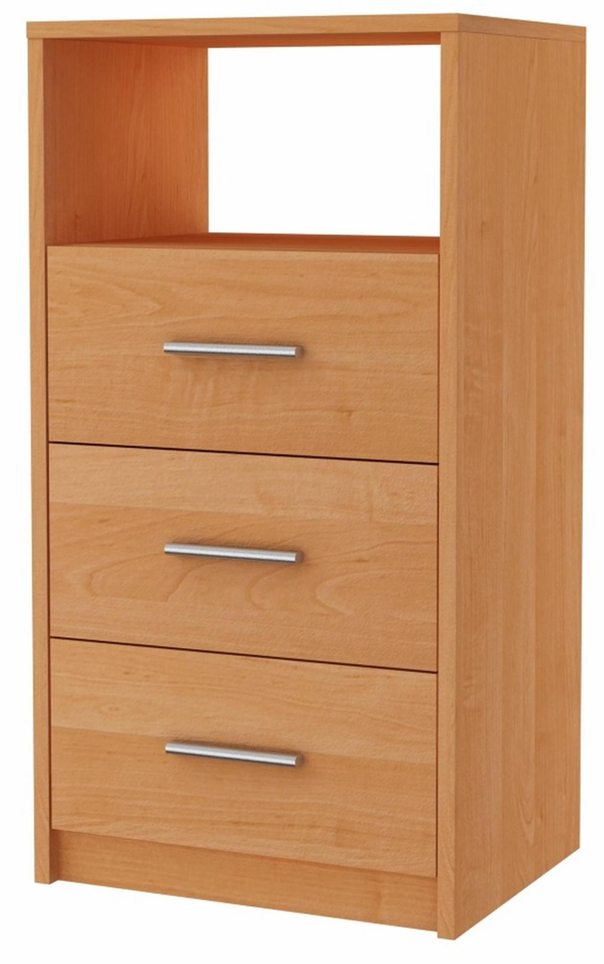 KOMMODE 3SO Erle 40/35/75 cm - Erlefarben, Holzwerkstoff (40/75/35cm) - Matkam Möbel