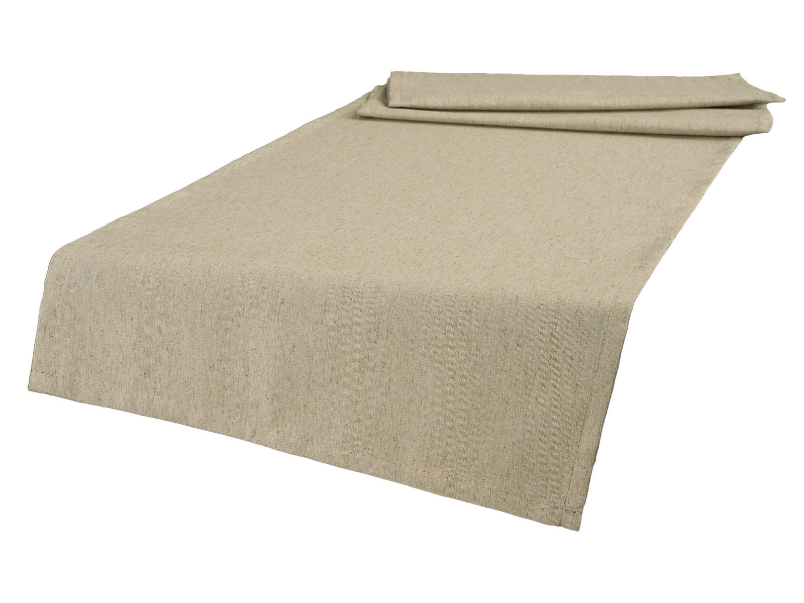 TISCHLÄUFER Wunschton melange-beige 40/130 cm - Beige, Textil (40/130cm) - beties Heimtextil