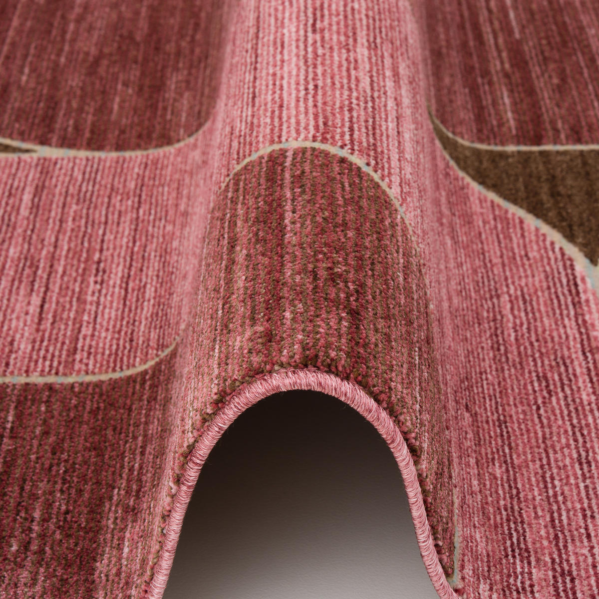 VINTAGE TEPPICH SORENA - Altrosa, Textil (160/240cm) - Pergamon