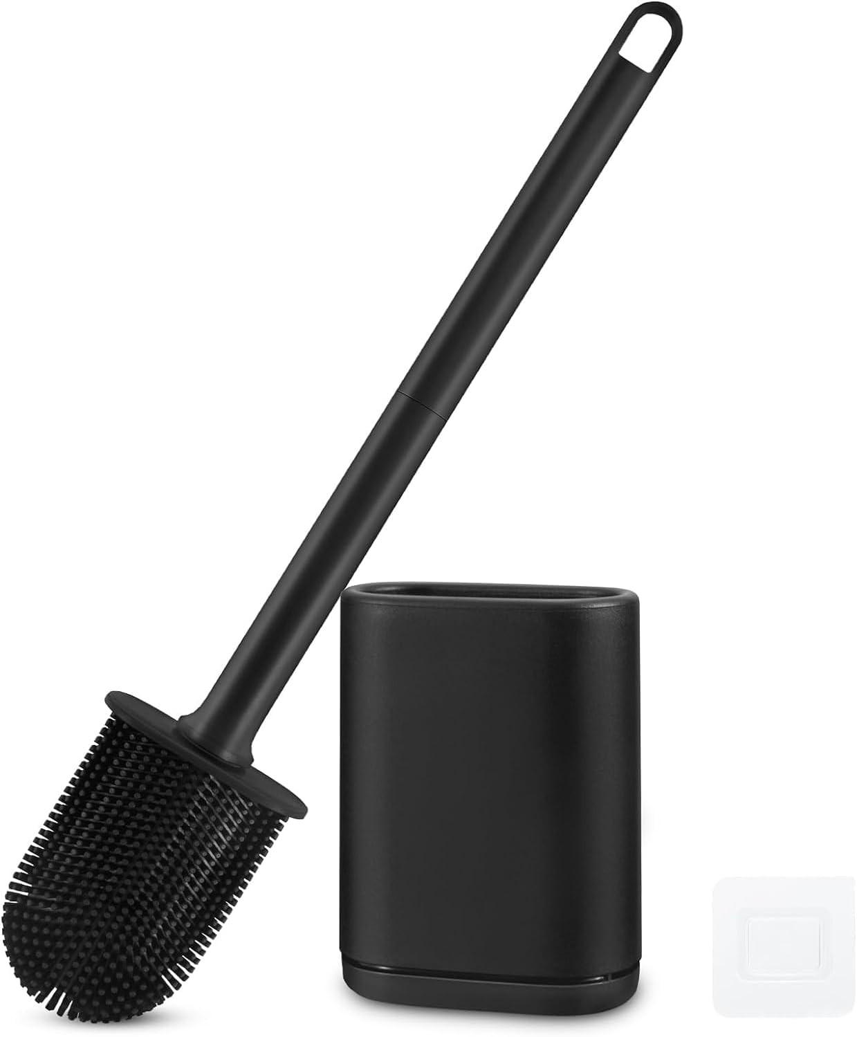 TOILETTENBÜRSTE – Schwarz – 40 cm lang - Schwarz, Kunststoff (5.4/41/9cm)