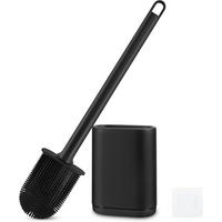 TOILETTENBÜRSTE – Schwarz – 40 cm lang - Schwarz, Kunststoff (5.4/41/9cm)