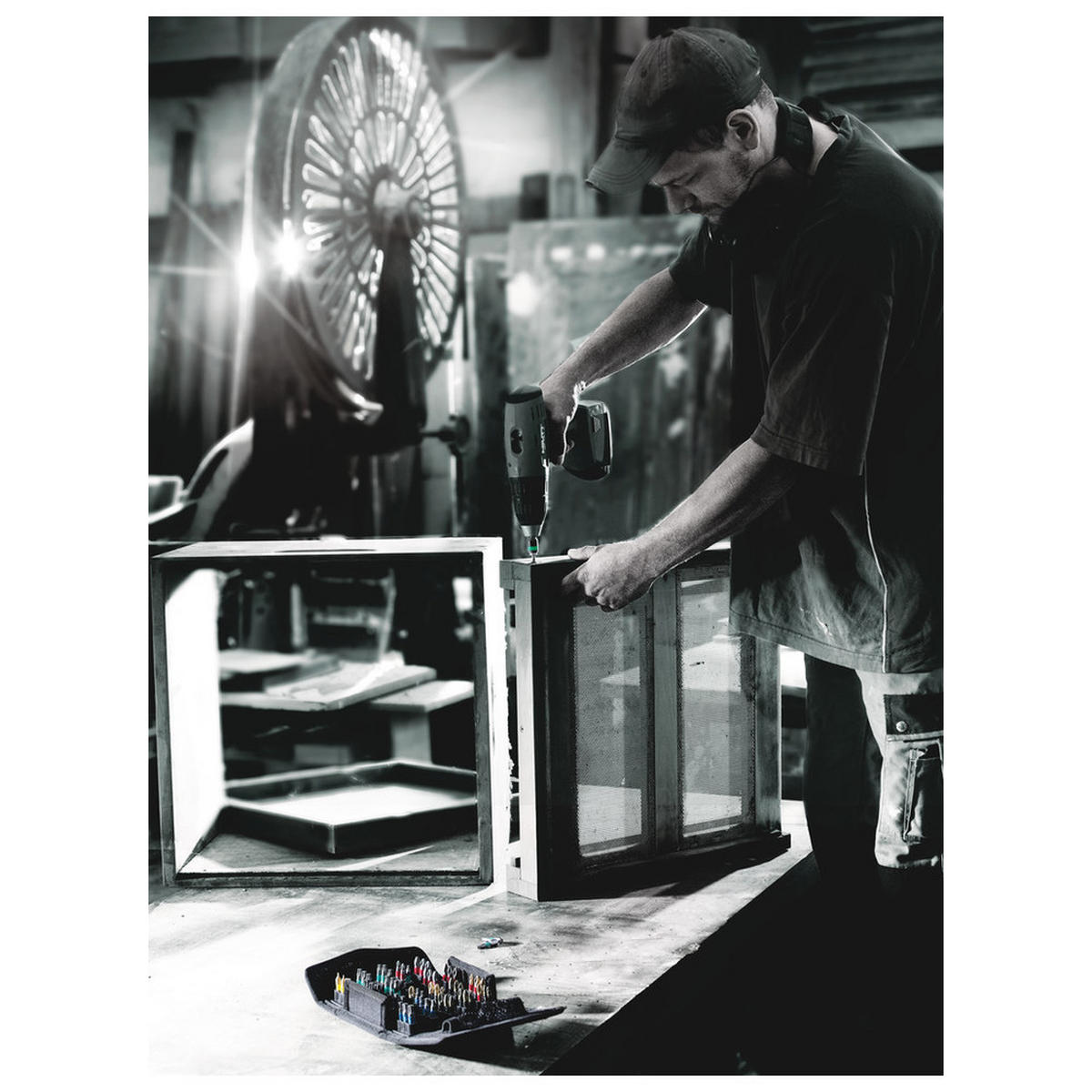 BIT-SAFE 61 BiTorsion 1, 61-teilig - Multicolor, Kunststoff (160/100/56cm) - Wera
