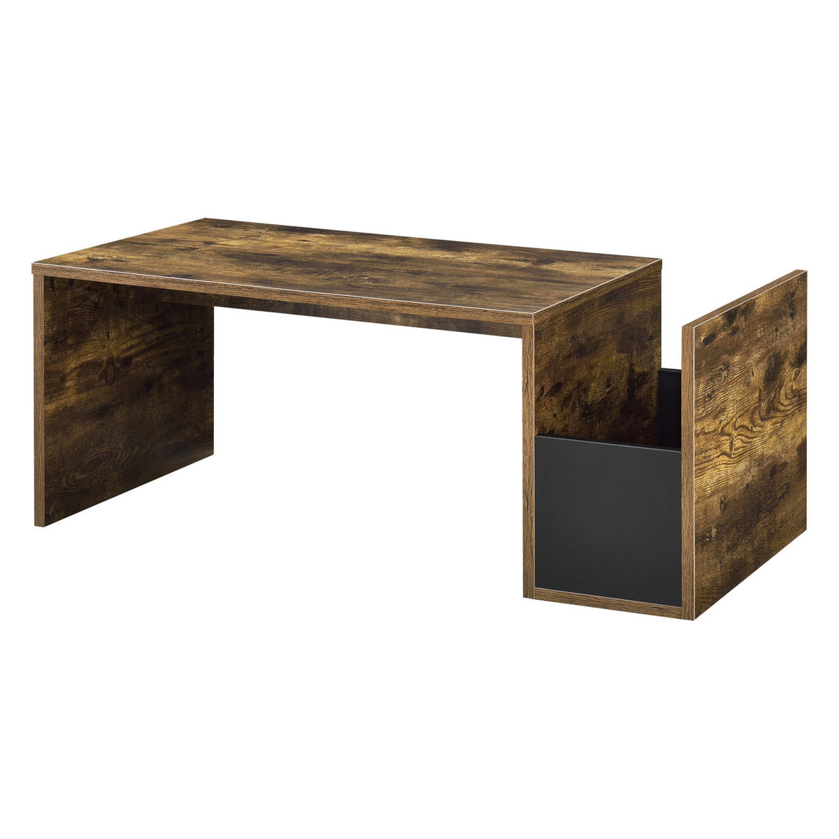 COUCHTISCH Bollnäs 90/45/35 - Eichefarben, Holzwerkstoff (45/90/35cm) - [en.casa]